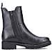 Black Casual Closed Booties Stivaletti Pelle Scarpe Donna Nero Eu 36, D8694-00 - Foto miniatura 3