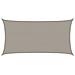 Vela Parasole 160 G/m Rettangolare Grigio Chiaro 2x4 M In Hdpe - Foto miniatura 2