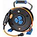 Cavo di prolunga a Tamburo con 3 Prese di Protezione Nero - Foto miniatura 1