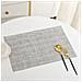 Set Di 6 Tovagliette In Pvc - 30x45cm - Blu E Bianco: Protezione E Stile Per La Tua Tavola Silver+white - Foto miniatura 4