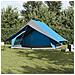 Tenda Familiare A-Frame 7 Persone Blu Impermeabile - Foto miniatura 2