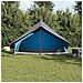 Tenda Familiare A-Frame 7 Persone Blu Impermeabile - Foto miniatura 3