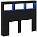 Testata in Rovere Nero Rovere Nero Legno ingegnerizzato 120 x 17 x 102 cm - Foto miniatura 3