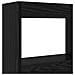 Testata in Rovere Nero Rovere Nero Legno ingegnerizzato 120 x 17 x 102 cm - Foto miniatura 6