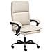 Poltrona Da Scrivania Serene Pelle Sintetica Beige Chiaro - Foto miniatura 2