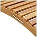 Lettino da sole Marrone 184 x 55 x 59 cm Legno di teak solido - Foto miniatura 9