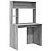 Scrivania Grigio sonoma 91 x 50 x 149 cm Legno multistrato - Foto miniatura 1