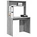 Scrivania Grigio sonoma 91 x 50 x 149 cm Legno multistrato - Foto miniatura 3