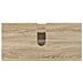 Set di mobili per il bagno con cassetto 2 pcs rovere sonoma - Foto miniatura 7