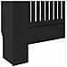 Copertura per radiatori 2 pcs Nero (142-205) x 20.5 x 81.5 cm - Foto miniatura 7