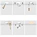 2-pack Faretto Led Da Incasso 10w, Foro 75mm - 4000k, Ultra-sottile, Antiriflesso - Foto miniatura 4