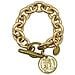Bracciale A Catena Con Moneta Antica Camp In Oro - Foto miniatura 1