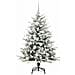 Albero di Natale artificiale preilluminato con set di palline - Foto miniatura 4