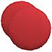 Cuscini per Seduta 2 pcs Rosso Ø50 x 19 cm Tessuto - Foto miniatura 1