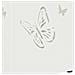 Supporto per Ombrellone Bianco 15.5 x 15.5 x 49 cm Metallo - Foto miniatura 6