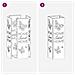 Supporto per Ombrellone Bianco 15.5 x 15.5 x 49 cm Metallo - Foto miniatura 7