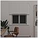 Tenda Veneziana Regolabile Bianco 150 x 120 cm PVC - Foto miniatura 3