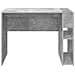 Scrivania Grigio cemento 109 x 50 x 78 cm Legno multistrato - Foto miniatura 5