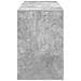 Scrivania Grigio cemento 109 x 50 x 78 cm Legno multistrato - Foto miniatura 6