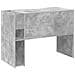 Scrivania Grigio cemento 109 x 50 x 78 cm Legno multistrato - Foto miniatura 7