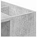 Scrivania Grigio cemento 109 x 50 x 78 cm Legno multistrato - Foto miniatura 9