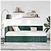 Struttura Letto Angolare con Materasso 2 pcs Verde Velluto - Foto miniatura 3