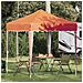 Tenda per feste a pop-up 195 x 195 x 245 cm Arancione - Foto miniatura 2