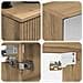 Set di mobili per il bagno 6 pcs Rovere Artigianale - Foto miniatura 8