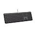 Signature Slim Wired K620 For Business tastiera Universale USB QWERTZ Tedesco Grafite - Foto miniatura 3