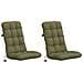 Cuscini per Sedia Alta in 2 Pezzi VIANEN 2 pcs 100% Poliestere - Foto miniatura 1