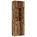 Armadio per la conservazione con ripiani Legno antico - Foto miniatura 1