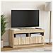 Mobile TV LED Rovere Sonoma Legno ingegnerizzato - Foto miniatura 4