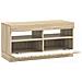 Mobile TV LED Rovere Sonoma Legno ingegnerizzato - Foto miniatura 5