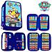 Astuccio a 3 Zip Triplo con Accessori per la Scuola e il Disegno Paw Patrol Colore Blu - Foto miniatura 3