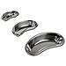 Bacinella Reniforme Inox - Bordo Alto - 162 X 77 X 31 Mm - Foto miniatura 2