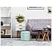 Pouf Sgabello Contenitore Verde Menta E Bianco Tunica - Foto miniatura 28