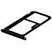 Slot Scheda Sim Huawei Mate 20 Lite Slot Adattatore Di Ricambio Nero - Foto miniatura 3