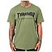 T-shirt Thrasher Skate Mag Army Verde (l, Verde)  - Foto miniatura 2