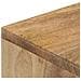 Tavolo Consolle 90x45x75 Cm In Legno Massello Di Mango - Foto miniatura 5