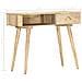 Tavolo Consolle 90x45x75 Cm In Legno Massello Di Mango - Foto miniatura 6
