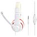 Cuffie Microfono Mhs-03-wtrd Bianco - Foto miniatura 4