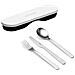 Set Posate Viaggia Con Custodia Storego Bianco - Foto miniatura 1