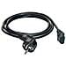 Power Cable Black 5.0m, 5m, Nero - Foto miniatura 1
