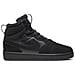 Scarpe Court Borought Mid 2 Taglia 40 Codice Cq4023-001 Nero - Foto miniatura 1