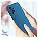 Cover Per Samsung Galaxy A13 4g Silicone Semi-rigido Soft-touch Blu - Foto miniatura 3