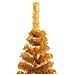 Albero di Natale Artificiale a Metà con Supporto Oro 210 cm PET - Foto miniatura 8