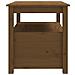 Tavolino Da Salotto Miele 71x49x55 Cm In Legno Massello Di Pino - Foto miniatura 5