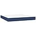 Materasso A Molle Insacchettate Blu 180x200x20 Cm In Tessuto - Foto miniatura 1