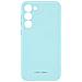 Cover Per Samsung S23 Silicone Opaco Soft-touch Space Celeste - Foto miniatura 1