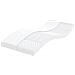 Materasso in Schiuma Bianco 90x200 cm 7 Zone Durezza 20 ILD - Foto miniatura 1